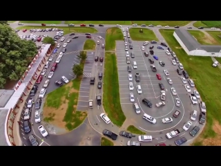 morning delivery of teen to school, usa © video